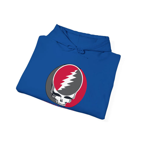 Montclair State University Grateful Dead Hoodie - Hooded Sweatshirt - MSU - StealieShop